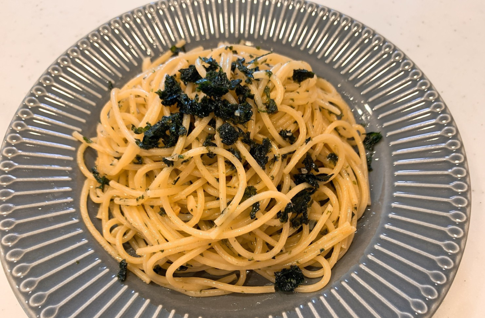 アオサ香る!和風パスタ【マグレシピ】