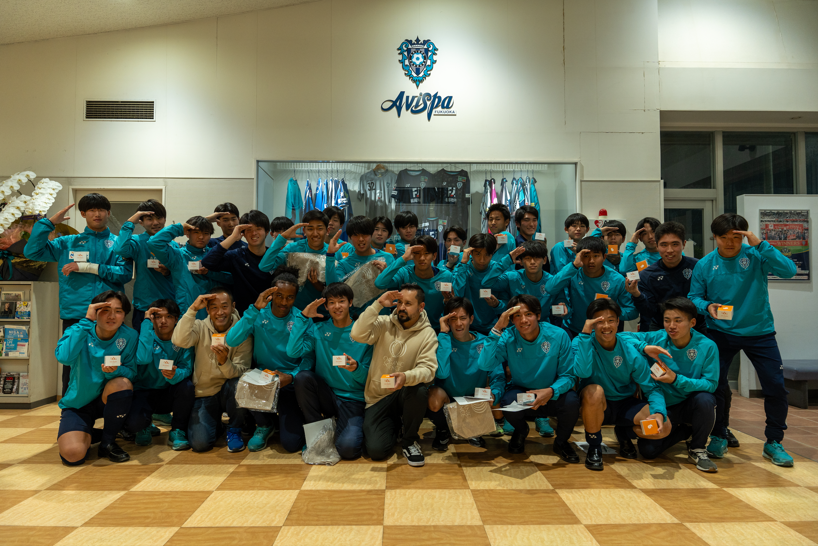 スポーツの日のキャンペーン結果!アビスパ福岡U18・男子サッカー部