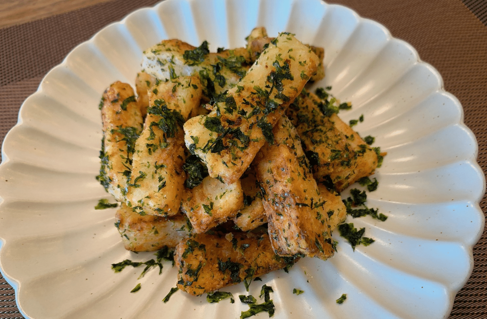 子どもが喜ぶ!長芋あおさスティックの作り方【マグレシピ】