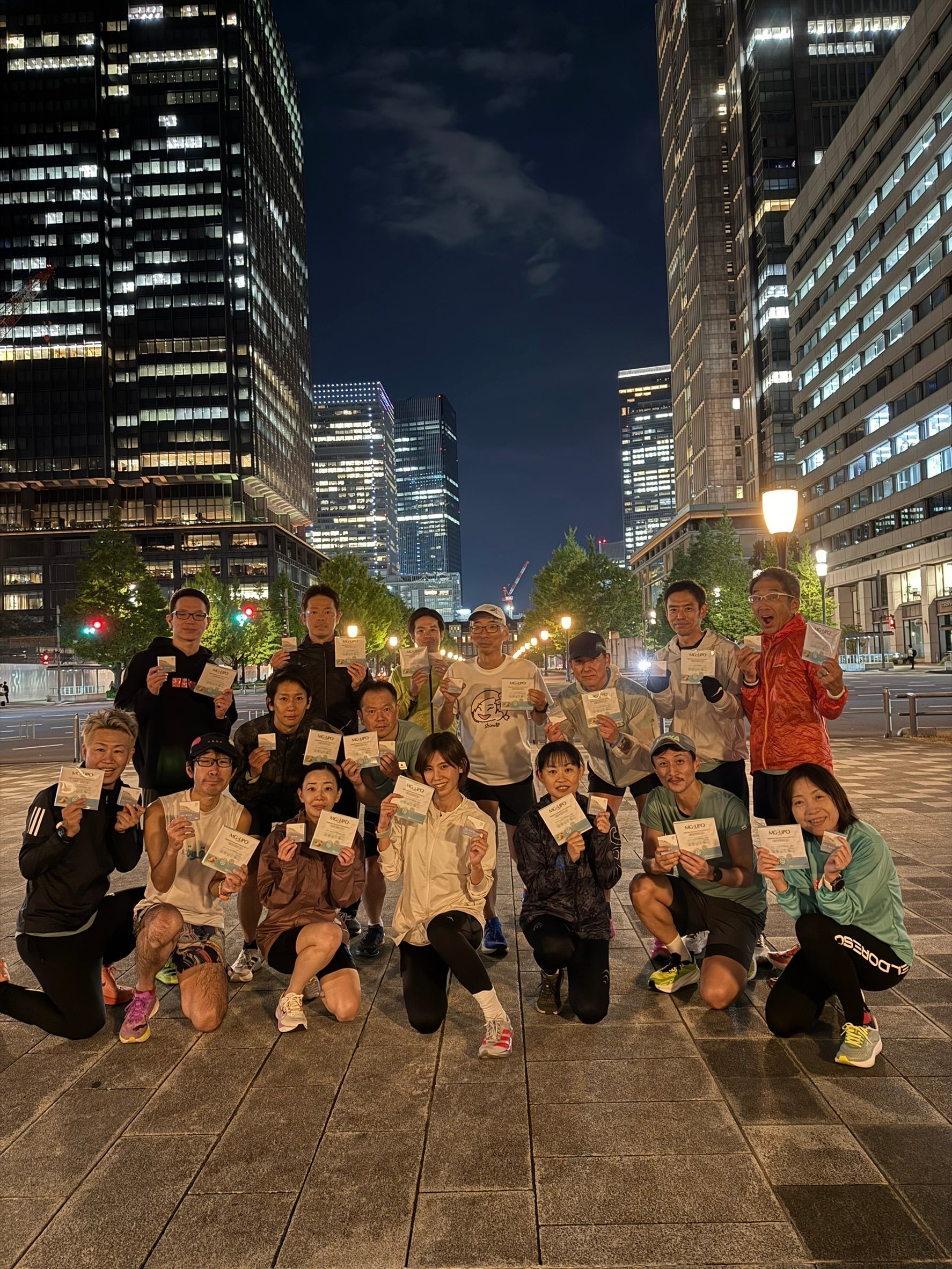 「力ファイターズ」の皆さんへ1年間の製品提供をさせていただきました!